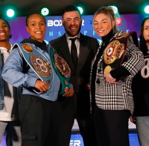 Price and Jonas had their first press conference in LondonÂ  â€“ World Boxing Association