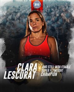 Clara Lescurat retained her title in Buenos AiresÂ  â€“ World Boxing Association