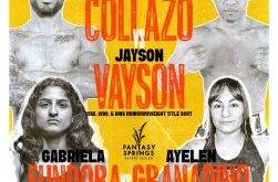 Collazo to Defend Titles Against  Vayson on September 20 – World Boxing Association
