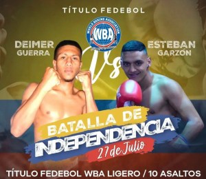 Garzon-Guerra clash for the Fedebol titleÂ  â€“ World Boxing Association