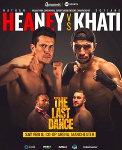 Nathan Heaney and Sofiane Khati Set to Battle for the WBA Middleweight Continental Europe Title â€“ World Boxing Association
