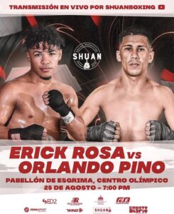 Rosa to face Pino on August 25 in Dominican RepublicÂ  â€“ World Boxing Association