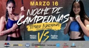 Angel and Henao fight for the WBA female Fedelatin belt in Barranquilla  – World Boxing Association