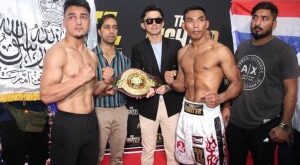 Kiram and Zekria Zamani make weight in Thailand – World Boxing Association
