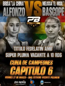 “La Chinita” Alfonzo targets regional crown against Bascope – World Boxing Association