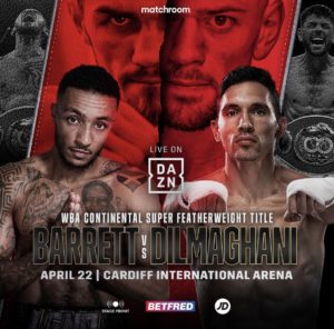 Barrett to face Dimalghani for the vacant WBA Continental beltÂ  â€“ World Boxing Association