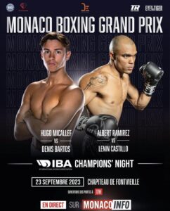 Albert Ramirez will face Lenin Castillo on September 23rd.Â  â€“ World Boxing Association