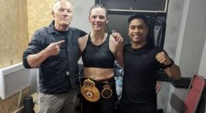 Kandi Wyatt won the WBA Intercontinental welterweight belt – World Boxing Association