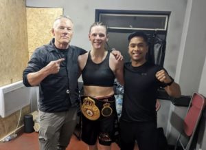 Kandi Wyatt won the WBA Intercontinental welterweight belt â€“ World Boxing Association