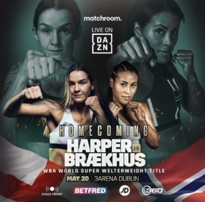 Harper defends her WBA belt against Braekhus in Taylor-Cameron program â€“ World Boxing Association