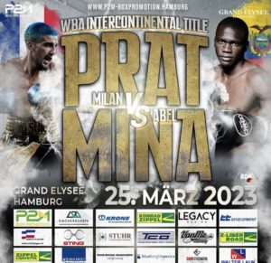 Prat and Mina fight for the WBA Intercontinental beltÂ  â€“ World Boxing Association