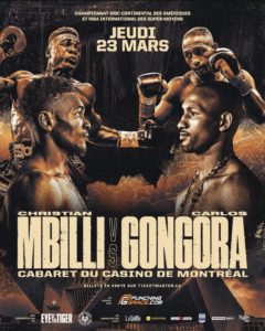 Mbilli defends his WBA regional belt against Gongora on ThursdayÂ  â€“ World Boxing Association