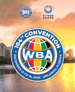 WBAâ€™s 104th Convention Set for Orlando, December 12â€“16 â€“ World Boxing Association