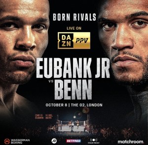 Benn-Eubank Jr. will fight on Oct. 8 â€“ World Boxing Association