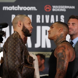 Tension in the first face to face between Eubank Jr. and Benn â€“ World Boxing Association