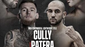 Cully defends his WBA Continental belt against Patera on May 25  – World Boxing Association