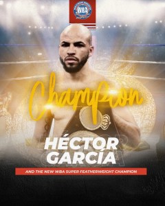 Garcia dethroned Gutierrez and is new WBA champion â€“ World Boxing Association