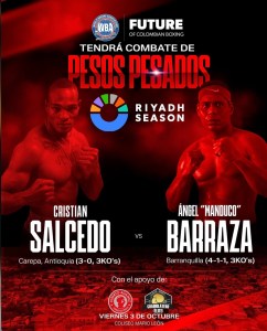 WBA Future of Colombian Boxing Returns This Friday â€“ World Boxing Association