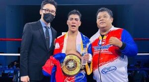Saron is new WBA Asia featherweight champion – World Boxing Association