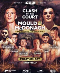 Mould-McDonagh this Friday in SheffieldÂ  â€“ World Boxing Association