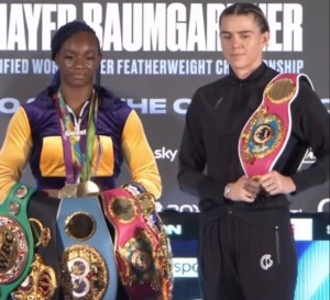 Shields and Marshall with heated tempers at press conferenceÂ  â€“ World Boxing Association