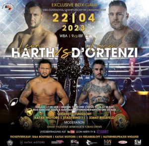 Harth-Dâ€™Ortenzi in Germany next week â€“ World Boxing Association