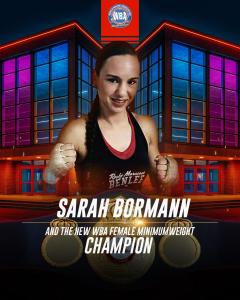 Sarah Bormann Outlasts Yuko Kuroki to Capture the WBA Minimumweight World Title â€“ World Boxing Association