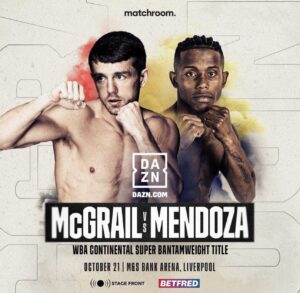 McGrail and Mendoza in a duel of undefeated in LiverpoolÂ  â€“ World Boxing Association
