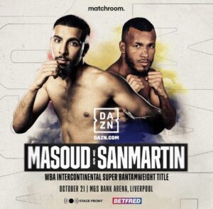 Masoud will face Sanmartin for WBA Intercontinental beltÂ  â€“ World Boxing Association