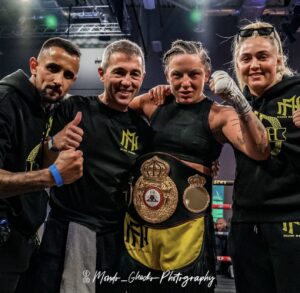 Naomi Mannes won in the United KingdomÂ  â€“ World Boxing Association