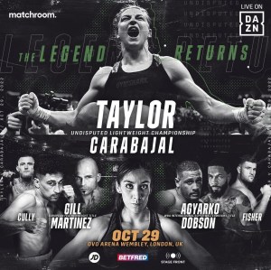 Taylor-Carabajal is official â€“ World Boxing Association