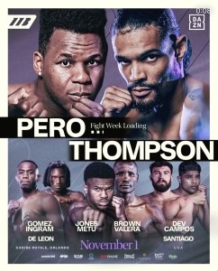 PerÃ³ to Defend WBA Continental Americas Title Against Thompson â€“ World Boxing Association