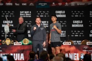 Canelo and Munguia at tense press conferenceÂ  â€“ World Boxing Association
