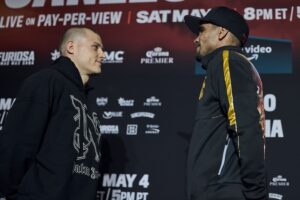 Stanionis and Maestre completed public training sessionÂ  â€“ World Boxing Association