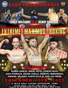 Davis Jr. vs. Williams for vacant WBA-NABA beltÂ  â€“ World Boxing Association