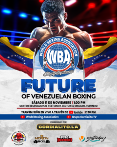 GONZALEZ AND BASANTA TO SHINE IN THE â€œWBA FUTUREâ€ â€“ World Boxing Association
