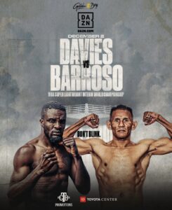 Davies-Barroso will fight on Dec. 2Â  â€“ World Boxing Association