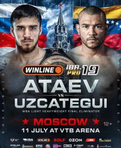 Ataev and Uzcátegui Set for High-Stakes WBA Light Heavyweight Eliminator in Moscow – World Boxing Association