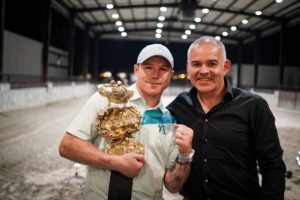 Canelo received the WBA Centennial Belt from Gilberto Jesus MendozaÂ  â€“ World Boxing Association