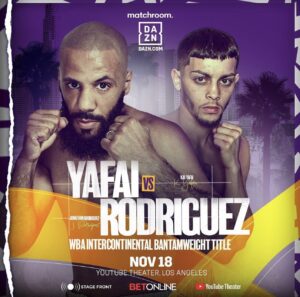 Yafai-Rodriguez will challenge for the WBA regional title â€“ World Boxing Association