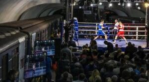 Boxing in Ukraine revives in an abandoned subway station  – World Boxing Association