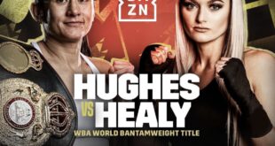 Change of opponent for Nina Hughes 
