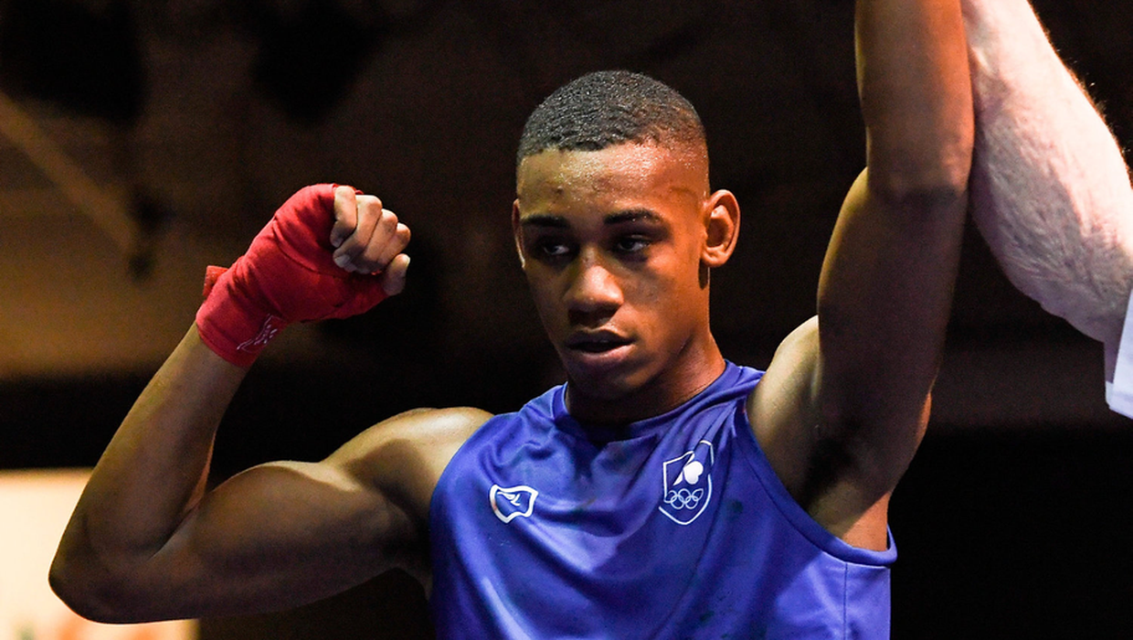 Irish middleweight Gabriel Dossen claims win to progress at European Boxing Championships