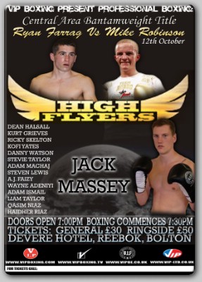 Jack Massey This Weekend’s UK Fight nights