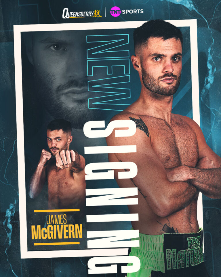 MCGIVERN IS QUEENSBERRY-BOUND