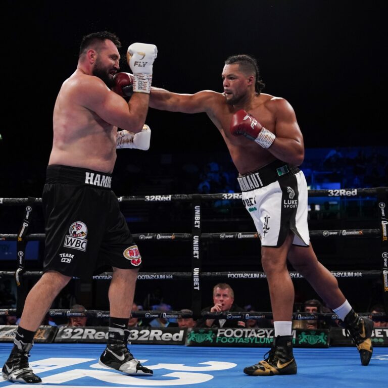 JOYCE CRUSHES HAMMER AS TETE TIME CHIMES AGAIN