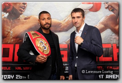 Kell Brook and Vyacheslav Senchenko