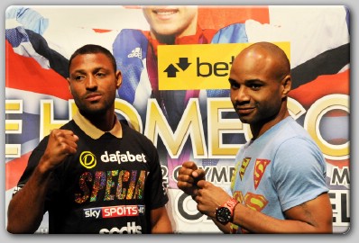 Kell Brook and Carson Jones