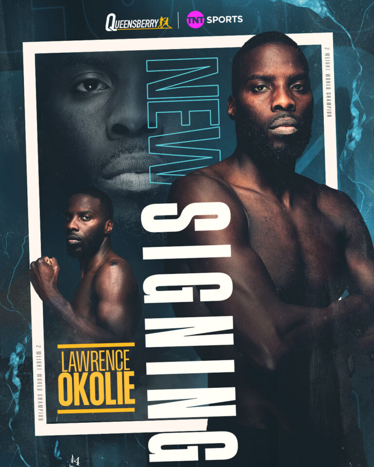 OKOLIE JOINS TEAM QUEENSBERRY