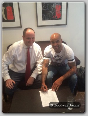 Leon McKenzie Goodwin Boxing Signs Super Middle Prospect Leon McKenzie